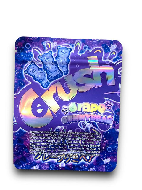 CKrush Grape Gummybear Mylar Bag 3.5 Grams