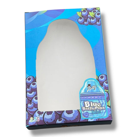 Runtz Blue Bottle Pop Gelato Mylar Bag with Box 3.5 Grams