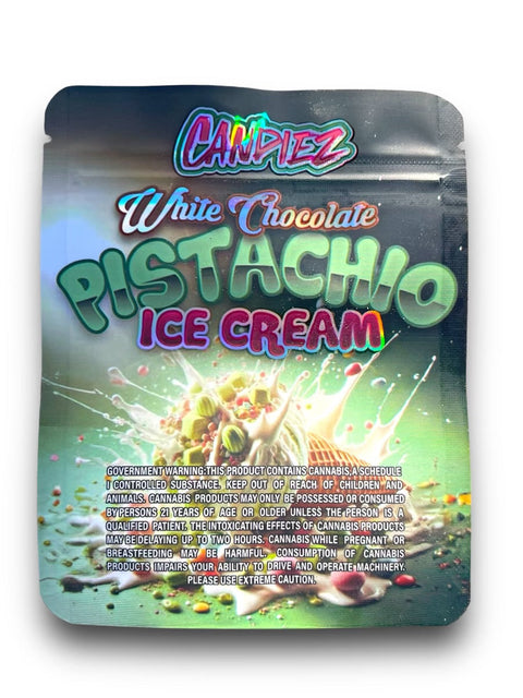 White Chocolate Pistachio Ice Cream Mylar Bag 3.5 Grams