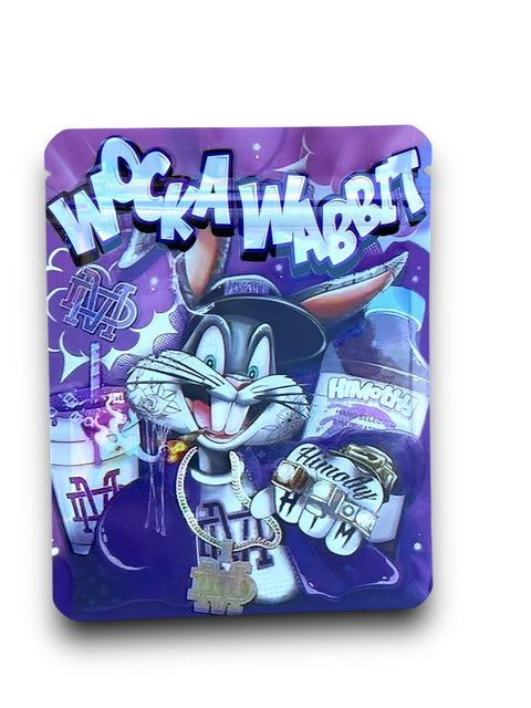 Wocka Wabbit Mylar Bag 3.5 Grams