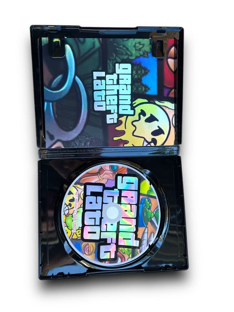 Grand Theft Lato CD Cases With Mylar Bag 3.5 Grams