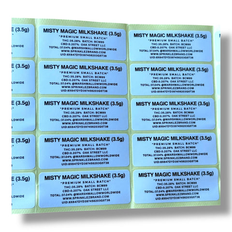 Sprinkles Misty Magic Milkshake (Soft Sticker) Mylar Bag 3.5 Grams