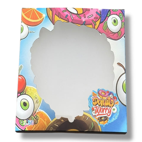 Donut Worry Mylar Bag with Box 3.5 Grams
