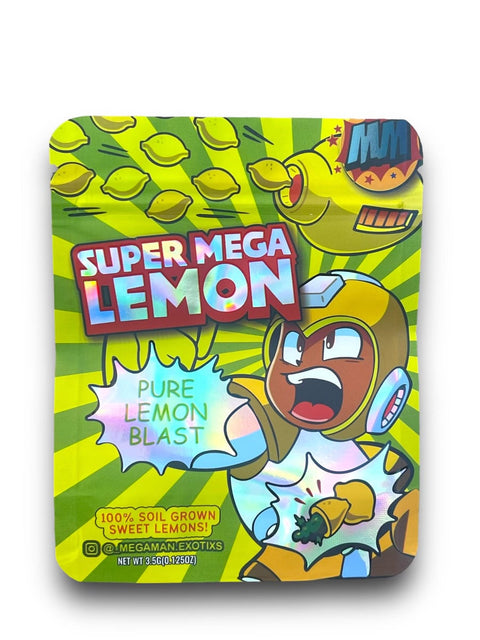 Super Mega Lemon Mylar Bag 3.5 Grams