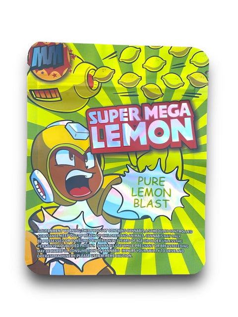 Super Mega Lemon Mylar Bag 3.5 Grams