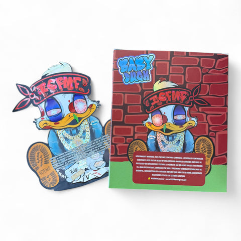 ICFMF Baby Duck Mylar Bag with Box 3.5 Grams