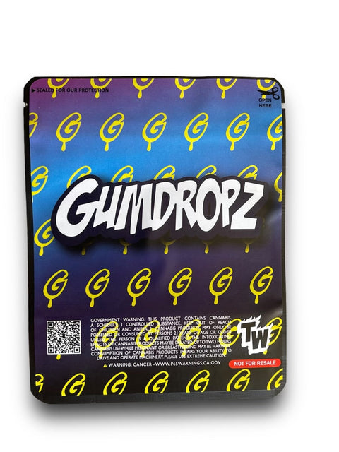 Gumdropz Brite Crawlers (Soft Sticker) Mylar Bag 3.5 Grams