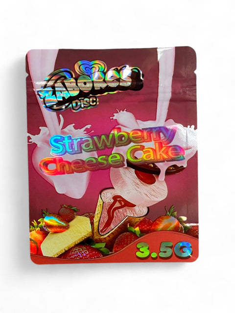 Zabores Strawberry Cheese Cake Mylar Bag 3.5 Grams