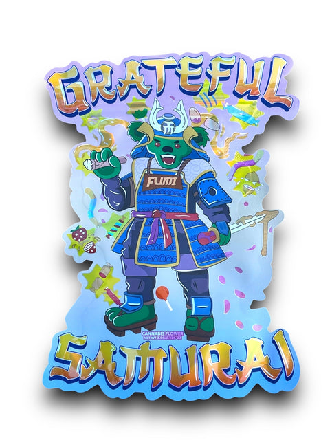 Grateful Samurai Mylar Bag 3.5 Grams