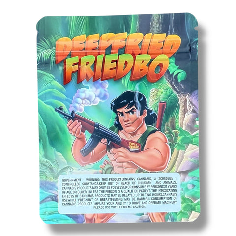 Deep Fried Friedbo Mylar Bag 3.5 Grams