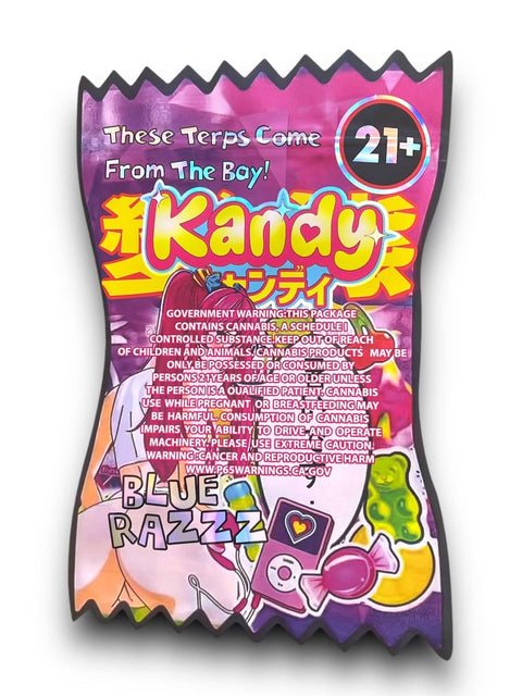 Kandy Blue Razz Mylar Bag 1 Ounce