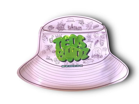 Teds Budz (Pink) Mylar Bag 3.5 Grams