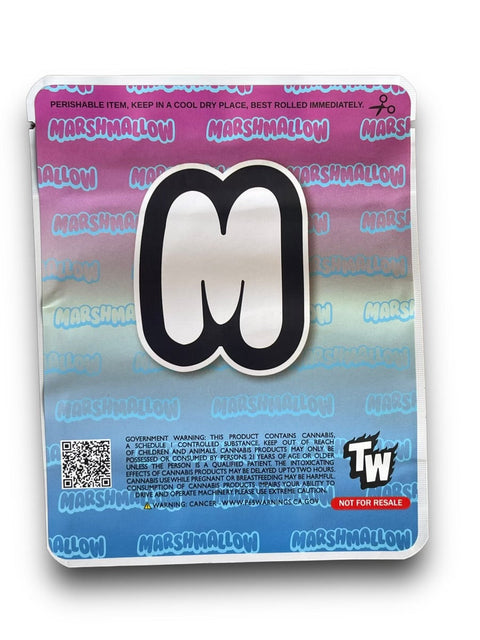 Bubblegum Marshmallow (Soft Sticker) Mylar Bag 3.5 Grams