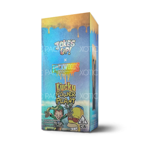 Packwoods Lucky Power Plant Packaging Box