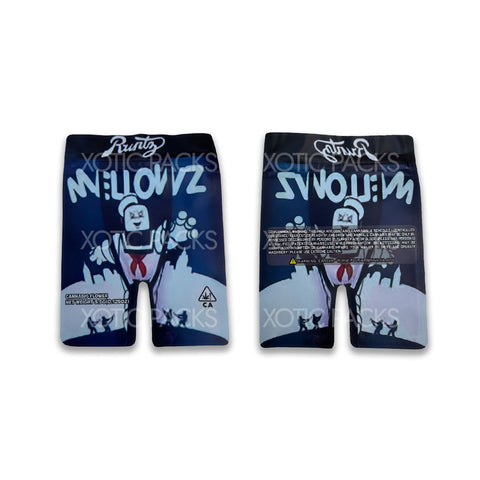 Mellowz Runtz mylar bags 3.5 grams