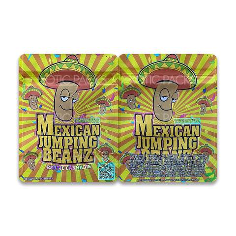 Mexican Jump Beanz mylar bags 3.5 grams