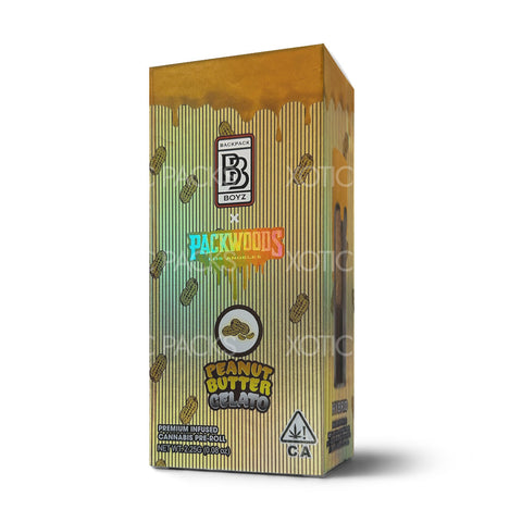 Packwoods Peanut Butter Gelato Packaging Box