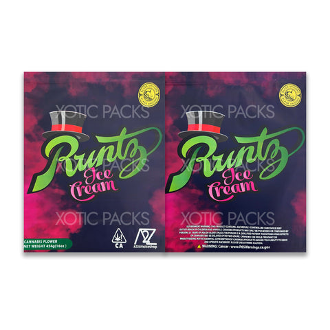 Runtz Ice Cream 1 pound mylar bags