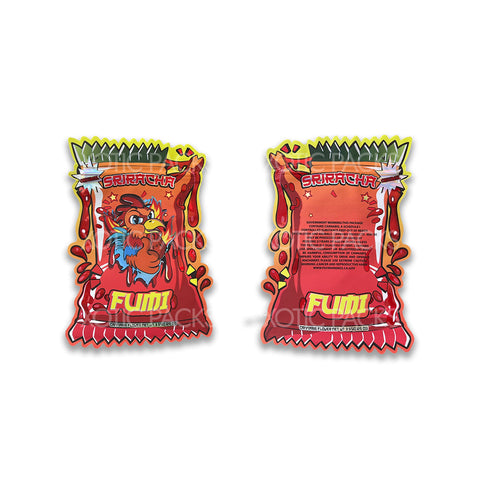 Siracha Fumi 2024 mylar bags 3.5 grams