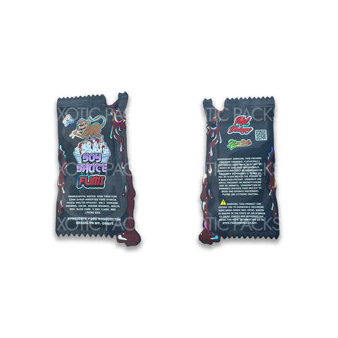 Soy Sauce Fumi mylar bags 3.5 grams