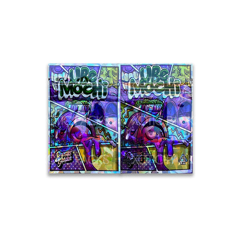 Ube Mochi mylar bags 1 gram