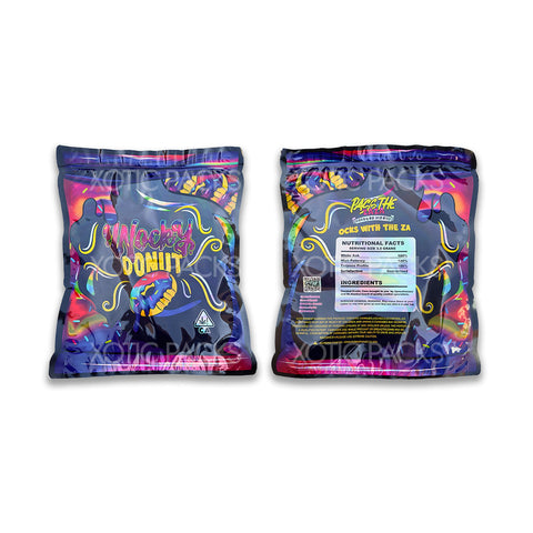 Wocky Donut 1 pound mylar bags